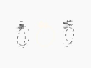 Round Closed Towel Ring in Vibrant Brushed Nickel